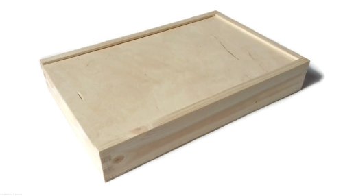 Pudełko drewniane na zdjęcia i pendrive