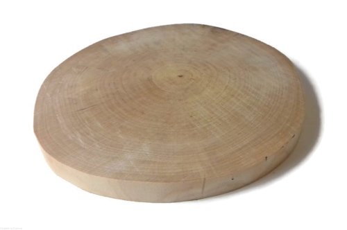 Plaster drewna Brzoza bez kory OLEJOWANA szlifowana 17-20 cm / 2 cm 