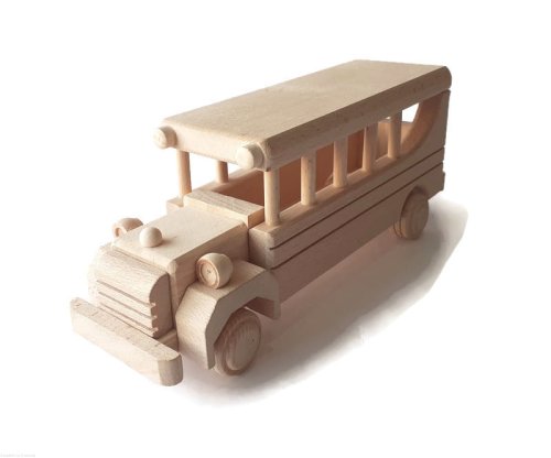 Bus retro ZABAWKA EDUKACYJNA Montessori