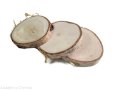 Plaster drewna Brzoza szlifowana 4-6 cm / 1 cm