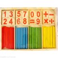 Zestaw do nauki liczenia CYFRY + PATYCZKI 