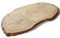 Dąb szlifowany 20-25cm / 2 cm podłużne nieregularne kształty