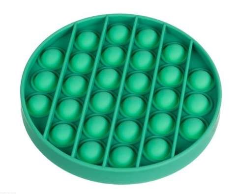 Mata Sensoryczna Antystresowa PUSH POP BUBBLE terapia SI zielona
