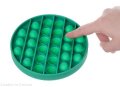 Mata Sensoryczna Antystresowa PUSH POP BUBBLE terapia SI zielona