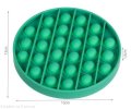 Mata Sensoryczna Antystresowa PUSH POP BUBBLE terapia SI zielona
