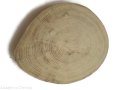 Plaster drewna Akacja szlifowana 20-23 cm / 2,5 cm  BEZ KORY z pęknięciem