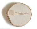 Plaster drewna Podstawka pod kubek z Twoim LOGO Zestaw 10 szt