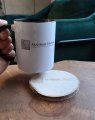 Plaster drewna Podstawka pod kubek z Twoim LOGO Zestaw 10 szt