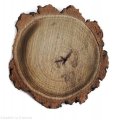 Plaster drewna Akacja nieszlifowana 6-14 cm / 2 cm z ubytkami kory, z pęknięciem