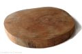 Plaster drewna Brzoza bez kory OLEJOWANA szlifowana 35-40 cm / 4 cm 