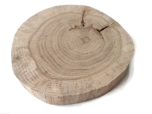 Plaster drewna Dąb BEZ KORY szlifowany 12-14 cm / 2 cm