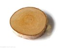 Plaster drewna Brzoza nieszlifowana 4-6 cm / 1 cm 