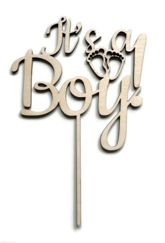 Topper na tort "It's a Boy!" baby shower