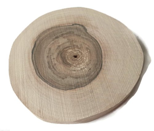Plaster drewna Orzech włoski szlifowany 5-7 cm / 1 cm BEZ KORY