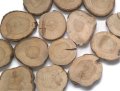 Plastry drewna dąb nieszlifowany 6-14 cm / 2 cm ZESTAW 50 szt - II gatunek 