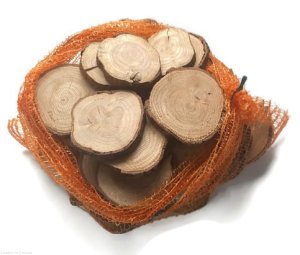 Plastry drewna dąb nieszlifowany 6-14 cm / 2 cm ZESTAW 50 szt - II gatunek 