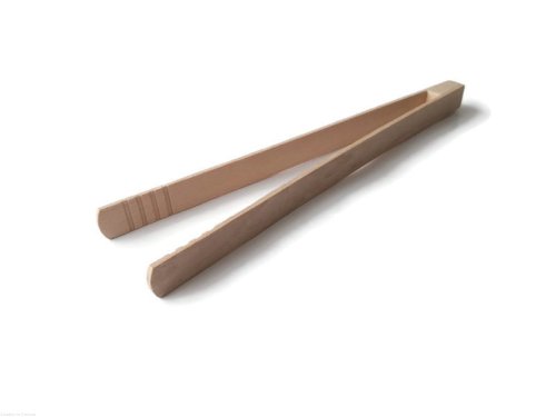 Szczypce drewniane 30cm do ogórków kapusty