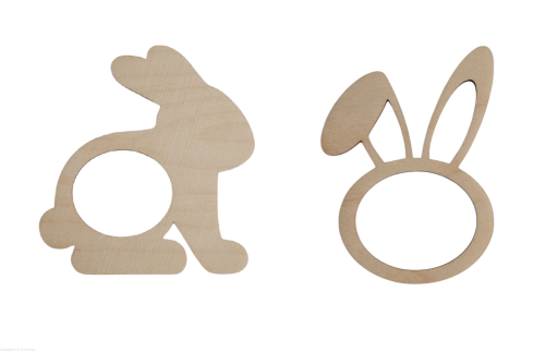 Opaski na serwetki ZESTAW 6 sztuk Wielkanoc RÓŻNE WZORY 