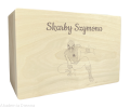 Skrzynka drewniana z grawerem SPIDERMAN 30x20 cm