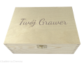 Pudełko drewniane Z GRAWEREM Twoje LOGO Twój GRAWER 22x16