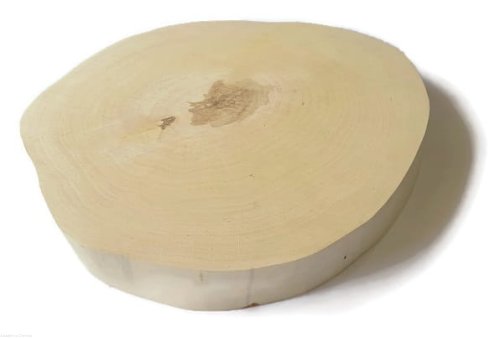 Plaster drewna Brzoza szlifowana 35-40 cm / 3,5 cm -  bez kory 