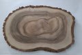 Plaster drewna Orzech włoski szlifowany 35-50 cm / 3,5 cm
