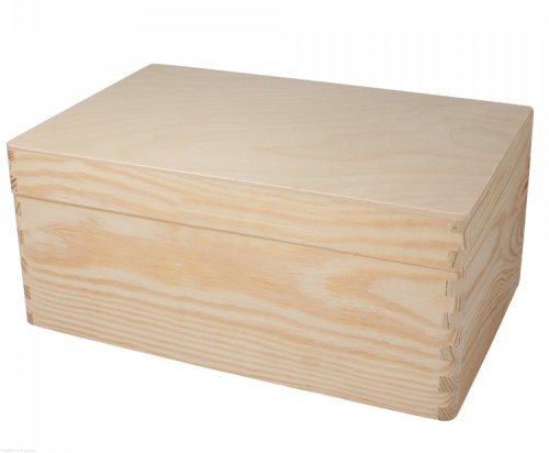 Skrzynka drewniana z deklem 30x20 cm