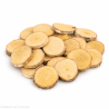 Plastry drewna Zestaw 20 szt. brzoza nieszlifowana 4-6 cm / 0,8 cm