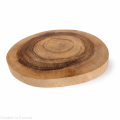 Plaster drewna Orzech bez kory OLEJOWANY szlifowany 23-27 / 2 cm