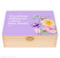 Zestaw prezentowy MAMA Dzień Matki 22x16 cm PREZENT nadruk UV kolorowy  RÓŻNE WZORY
