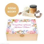 Zestaw prezentowy MAMA Dzień Matki 22x16 cm PREZENT nadruk UV kolorowy  RÓŻNE WZORY