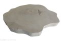 Plaster drewna Brzoza szlifowana 37-43 cm / 4 cm  UNIKAT bez kory