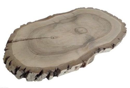 Plaster drewna Orzech włoski szlifowany 30-50 cm / 3,5 cm UNIKAT