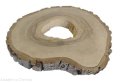Plaster drewna Orzech włoski szlifowany 30-35 cm / 3,5 cm pod żywicę