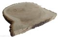 Plaster drewna Dąb szlifowany 32-39 cm / 3 cm UNIKAT