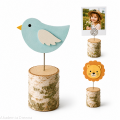 Pieniek 10 cm pień brzozowy z otoworem 20 mm do dekoracji / prac kreatywnych DIY