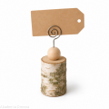 Pieńki brzozowe 10 cm, z otworem do dekoracji / prac kreatywnych DIY - zestaw 10 sztuk 