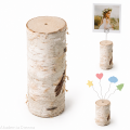 Pieniek 20 cm pień brzozowy z otoworem 20 mm do dekoracji / prac kreatywnych DIY