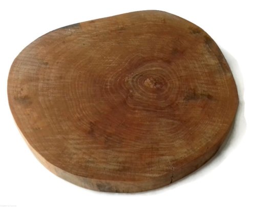 Plaster drewna Brzoza bez kory OLEJOWANA szlifowana 35-40 cm / 4 cm 