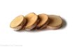 Plaster drewna Brzoza nieszlifowana 4-6 cm / 1 cm 
