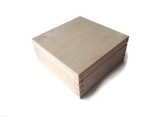 Pudełko drewniane z grawerem 12 x 12 cm 