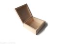 Pudełko drewniane z grawerem 12 x 12 cm 