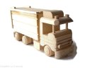 Ciężarówka skarbonka ZABAWKA EDUKACYJNA Montessori